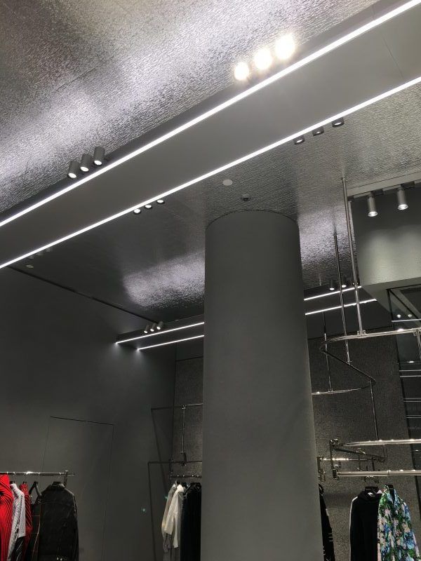 balenciaga Shanghai store aluthermo insulation ceiling design e