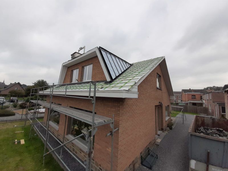 Roofreflex sur une toiture existante - Aluthermo