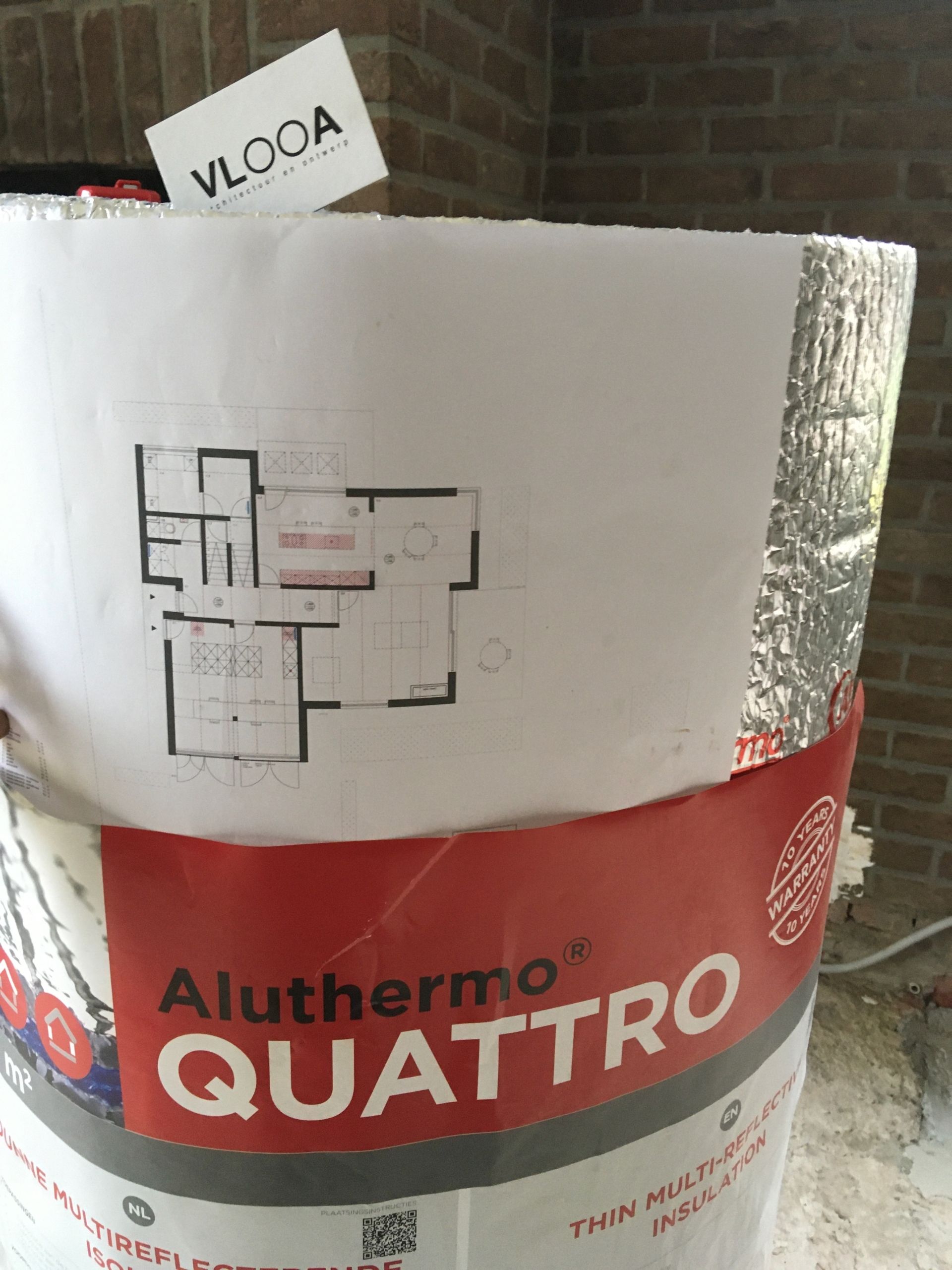 Aluthermo Quattro dunne vloerisolatie isolation mince pour sol VLOOA scaled